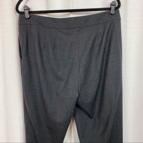 St.John Gray Black Wool Emma Trousers Sz.12 - Picture 11 of 13